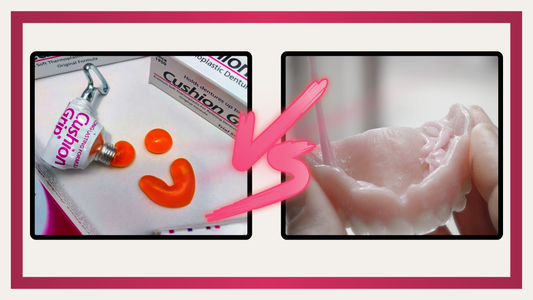 Cushion Grip vs. Traditional Denture Adhesives