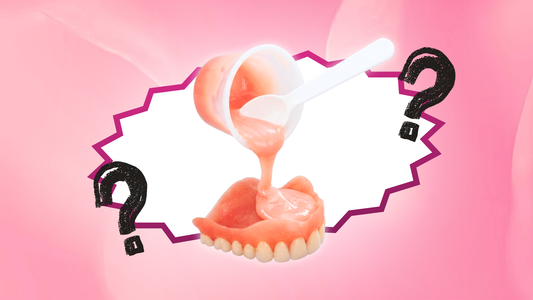 Picture of a soft denture reline