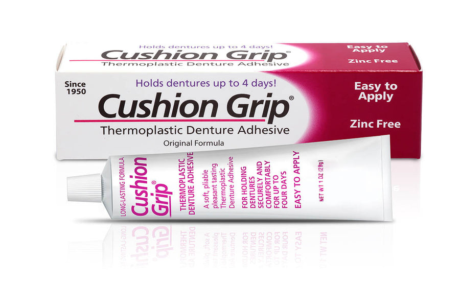 My Cushion Grip - Keep your mouth happy with Cushion Grip! Snug up